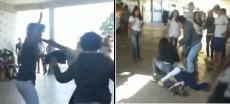 VÍDEO MOSTRA AGRESSÃO DENTRO DE ESCOLA DE VALENTIM GENTIL