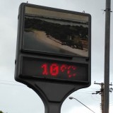 Temperatura despenca em Santa Fé